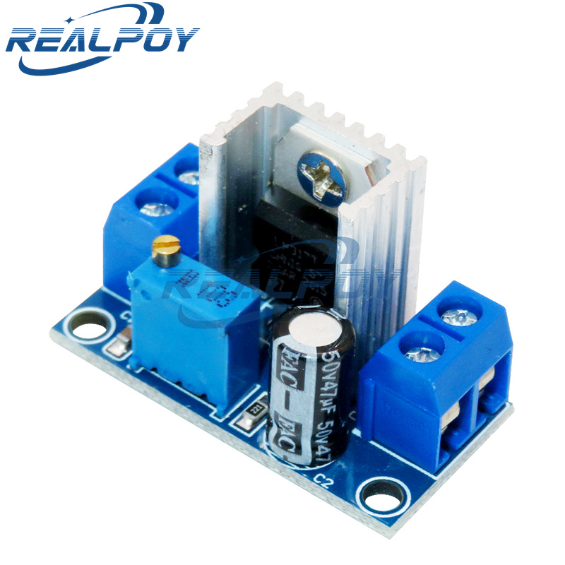 Lm317 Voltage Regulator - LM317 DC-DC преобразователь понижающий модуль печатной