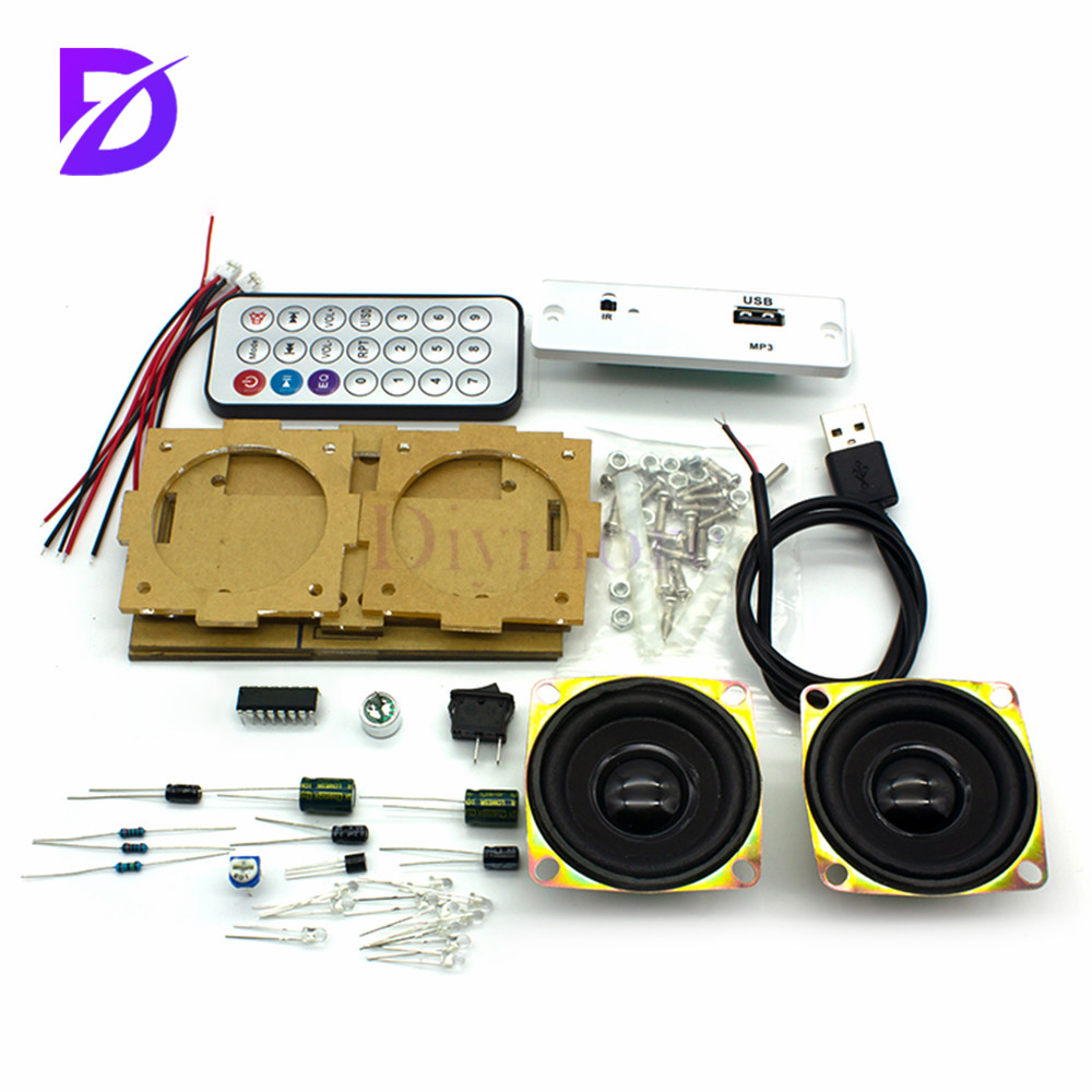Diy Electronics Components Kit - Набор для самостоятельной сборки колонок с