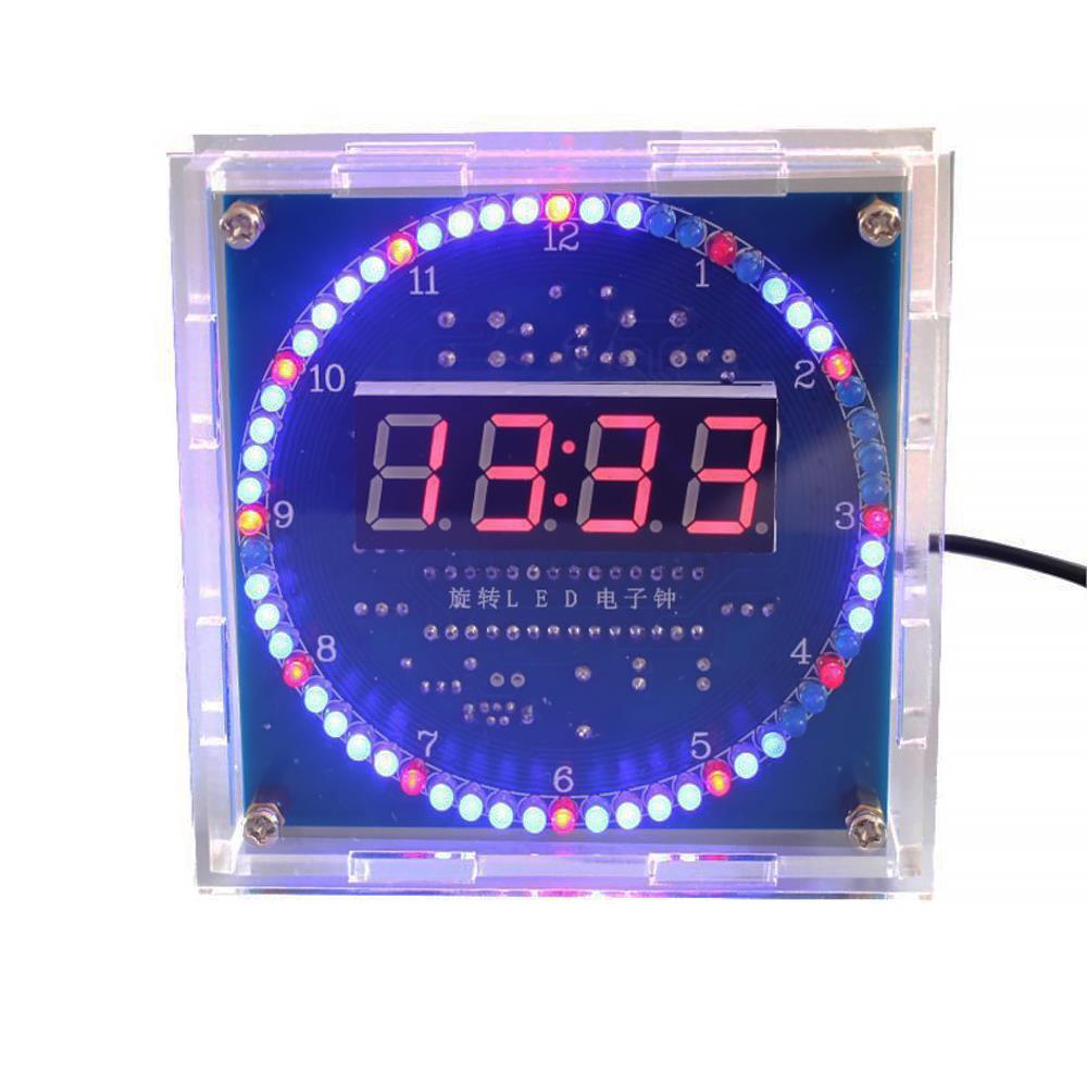 Diy Electronics News - Вращающийся светодиодный комплект электронных часов «сделай