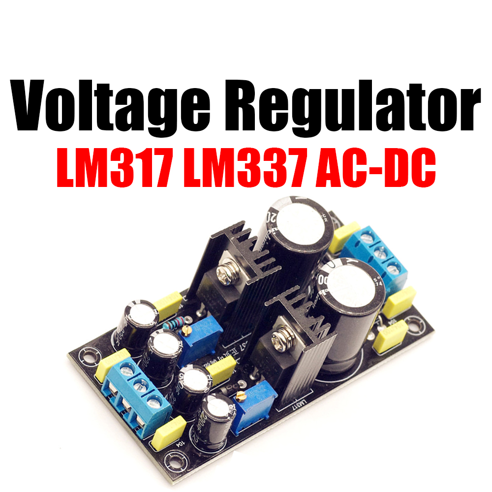 Lm317 Voltage Regulator - LM317 LM337 Положительный Регулятор напряжения отрицательной