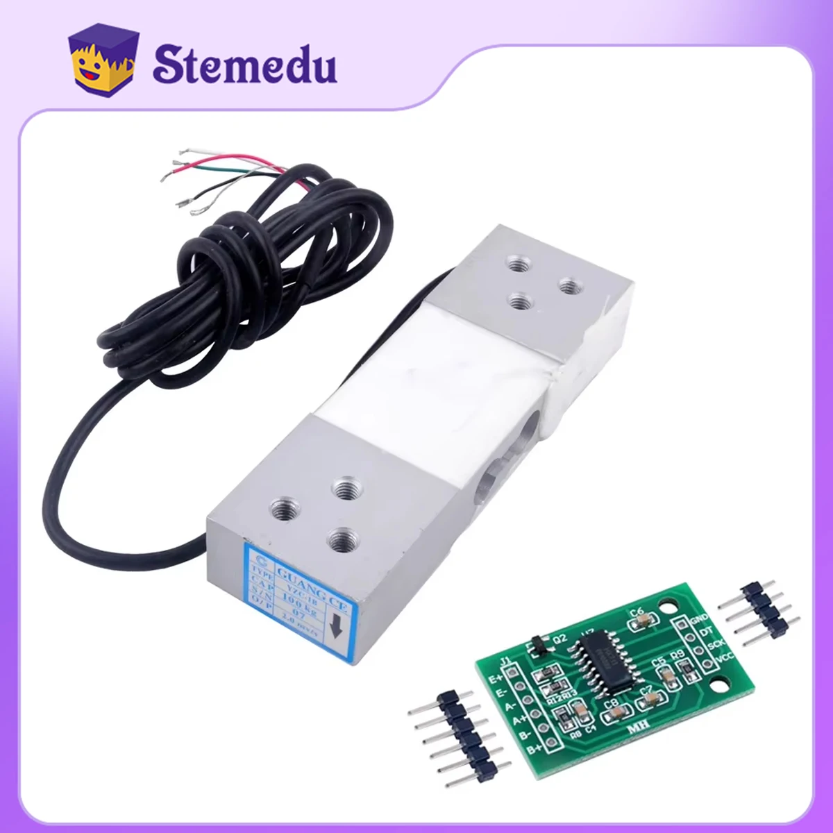 Diy Electronics India - Датчик давления YZC-1B на 100 кг,