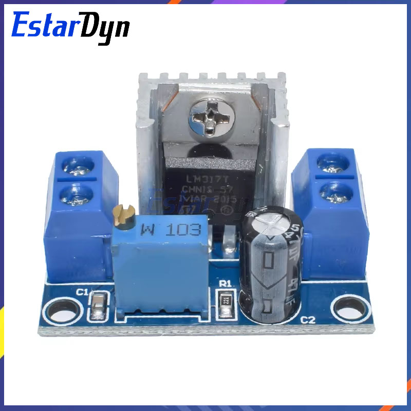 Lm317 Voltage Regulator - Estardyn LM317 Источник питания линейного регулятора