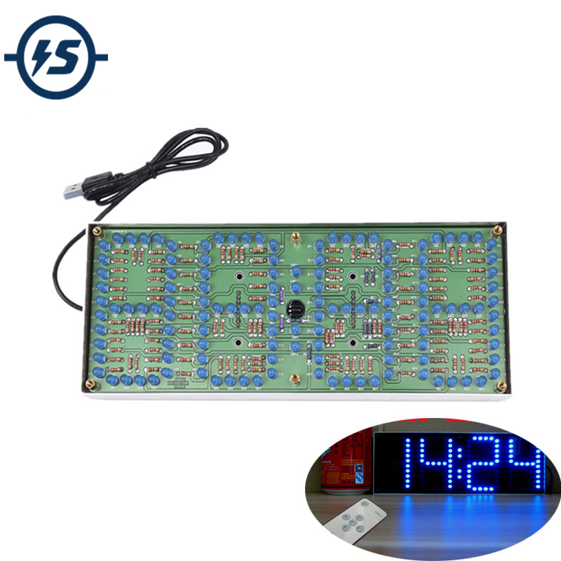 Diy Electronics India - Набор часов ECL-132 «сделай сам», электронный