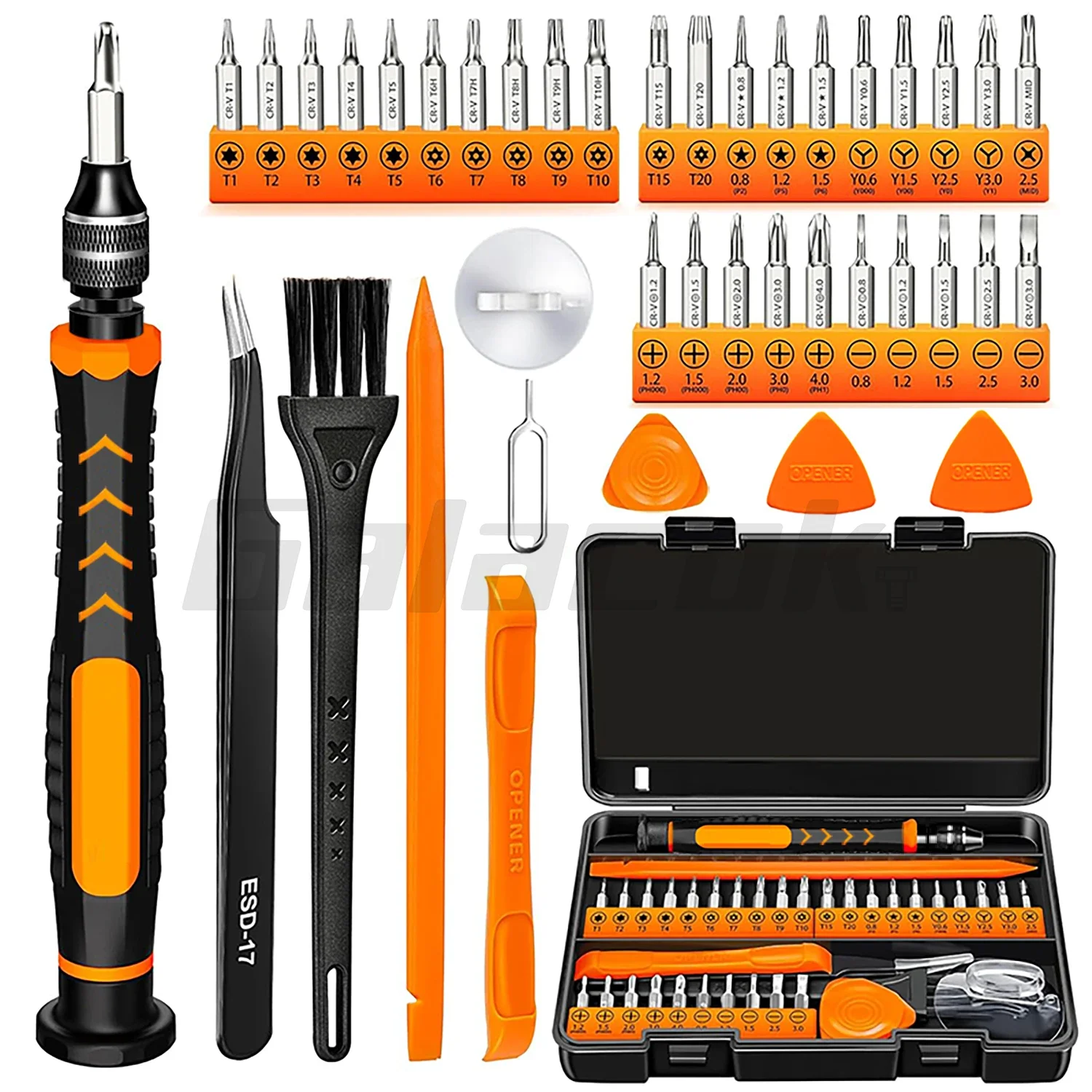 Набор электронных отверток 40- – обзор и цена Diy Electronics Tool Kit