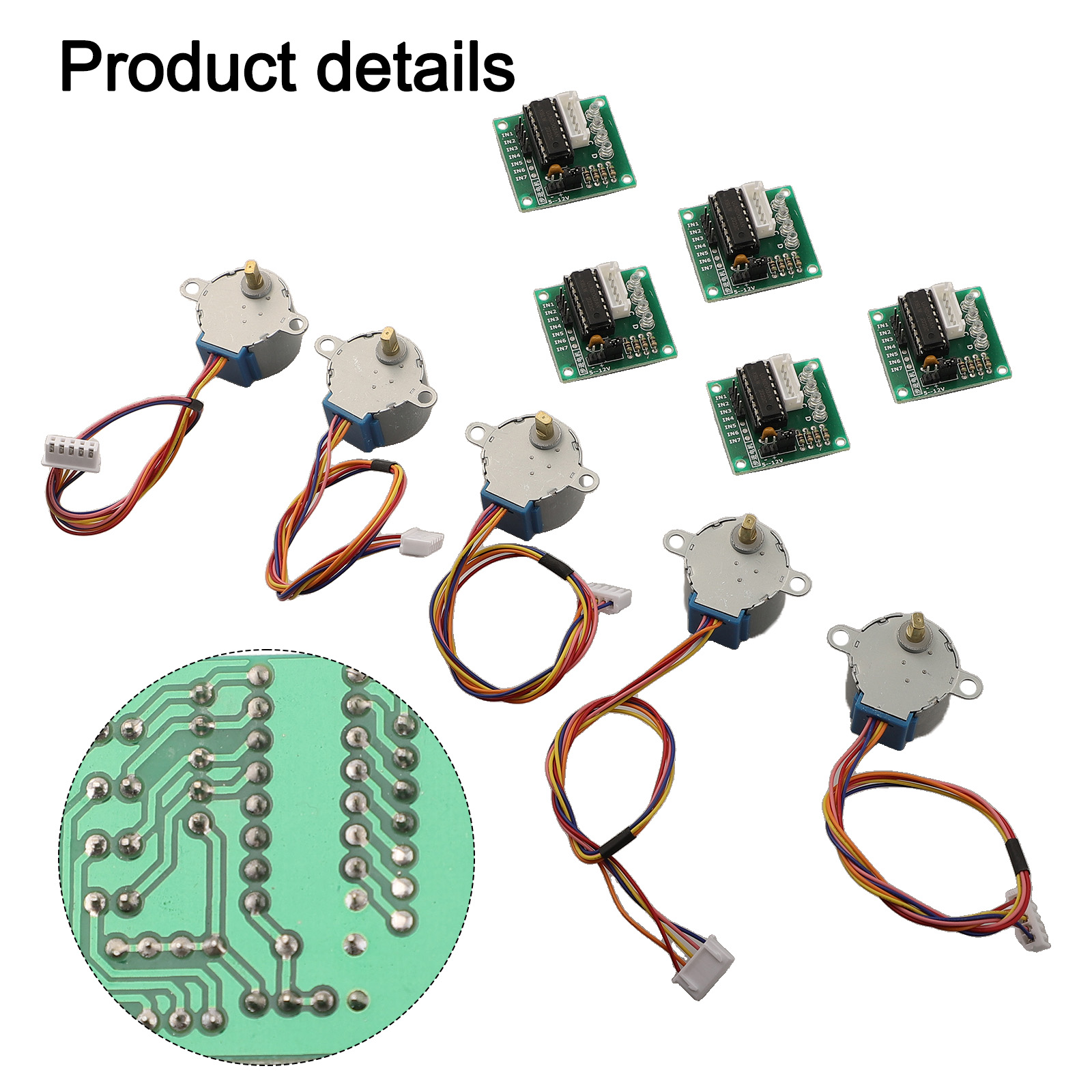 4-фазный шаговый двигатель 5В  – обзор и цена Stepper Motor 28Byj