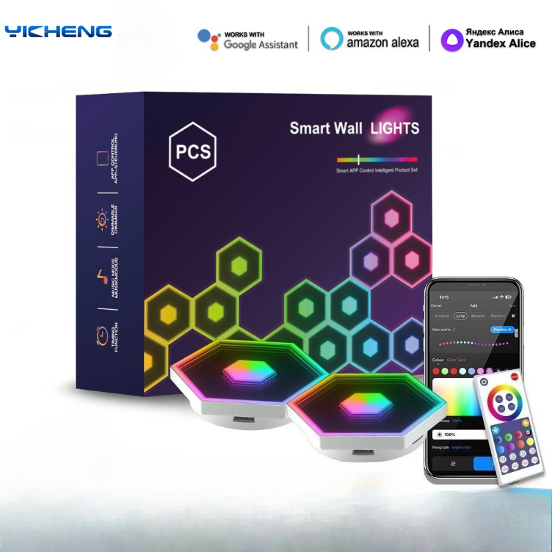Новый RGB-светильник Tuya Hexa – обзор и цена Diy Electronics News