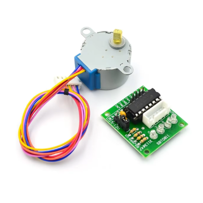 Шаговый двигатель 5В 28BYJ-48  – обзор и цена Stepper Motor 28Byj