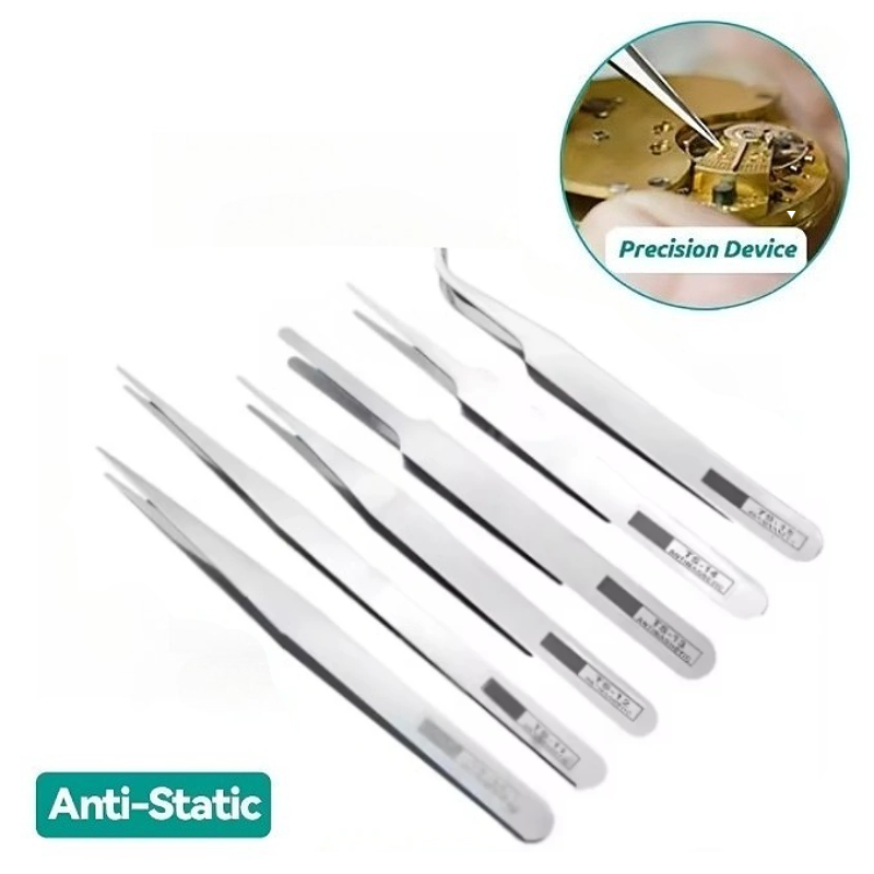 Набор антимагнитных пинцетов и – обзор и цена Diy Electronics Tool Kit