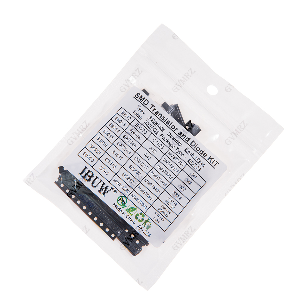 Набор из 350 SMD-транзисторов  – обзор и цена Diy Electronics Tool Kit