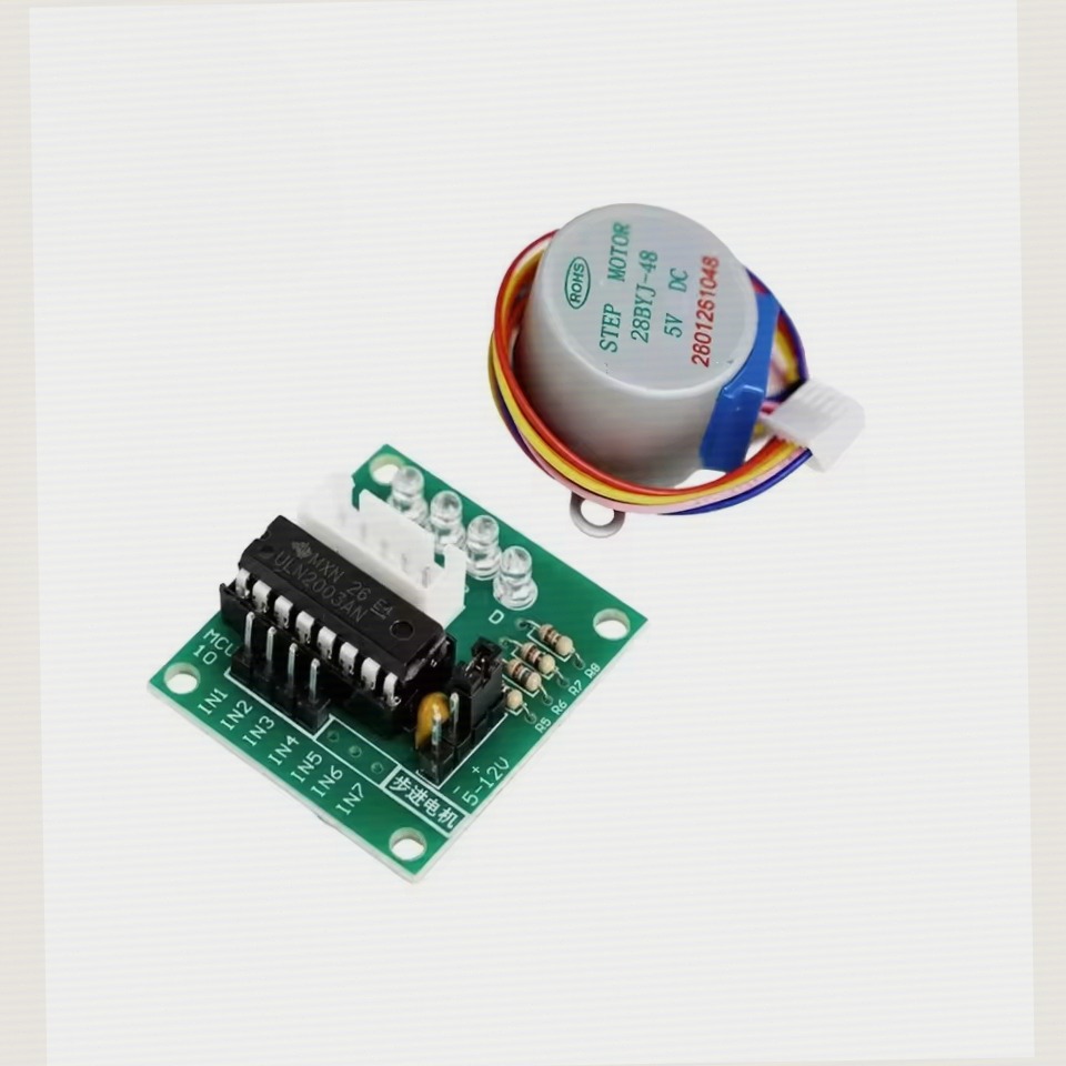 Драйвер ULN2003, комплект шаго – обзор и цена Stepper Motor 28Byj