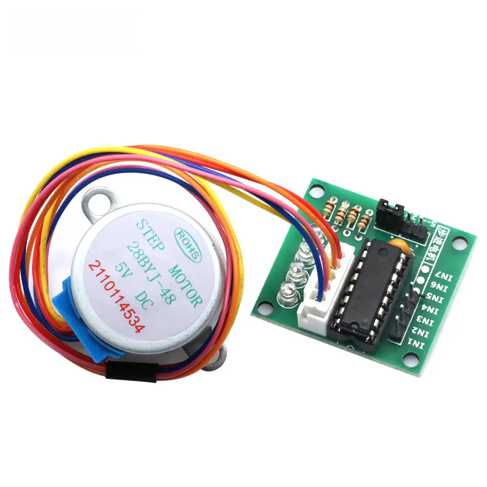 Драйвер ULN2003, комплект шаго – обзор и цена Stepper Motor 28Byj
