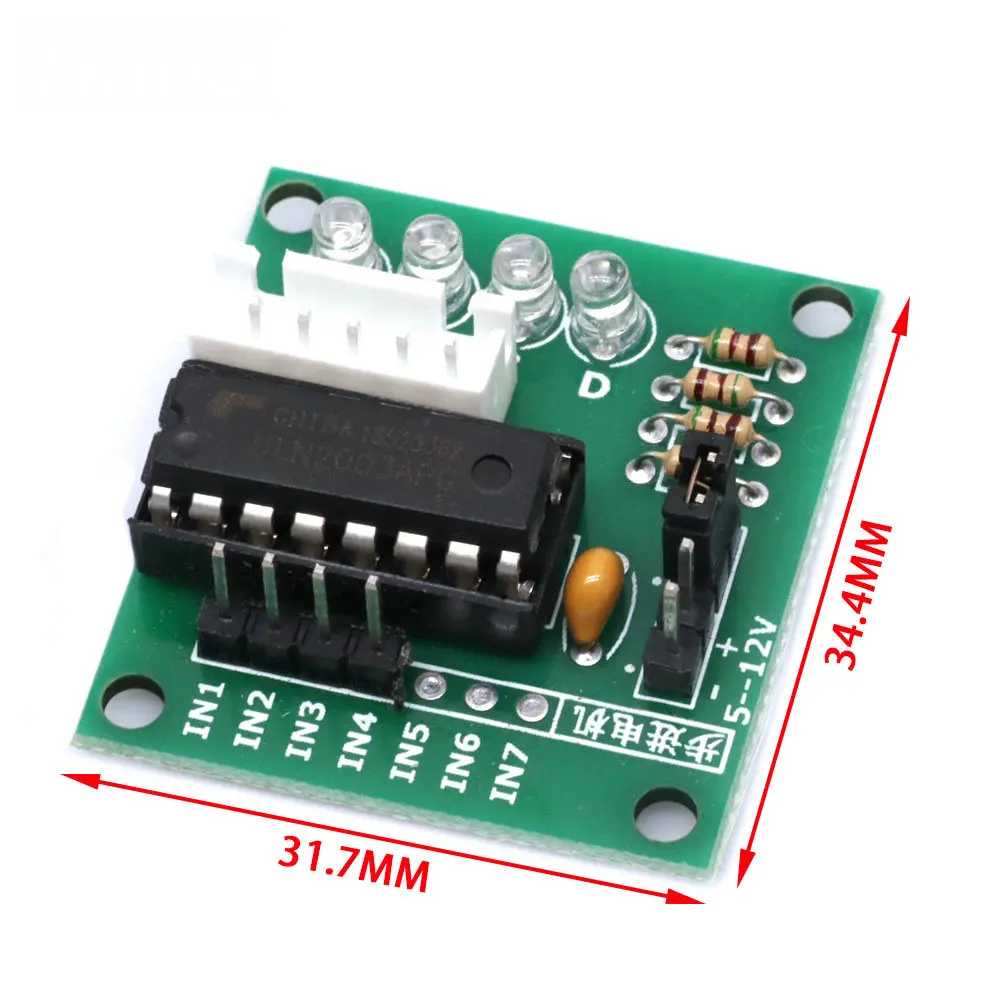 Драйвер ULN2003, комплект шаго – обзор и цена Stepper Motor 28Byj