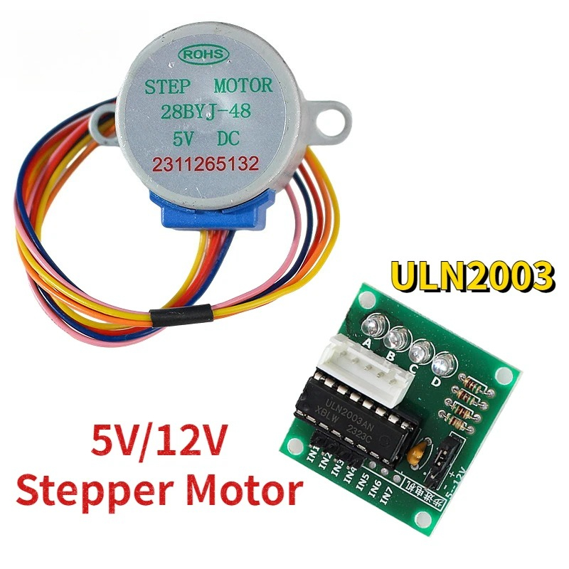 1 шт. 5 В/12 В 28BYJ-48 шаговы – обзор и цена Stepper Motor 28Byj