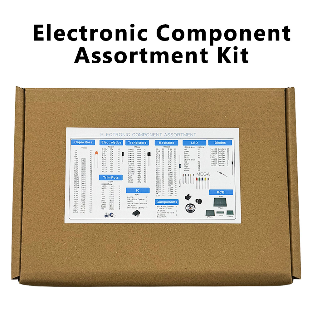 Набор электронных компонентов  – обзор и цена Diy Electronics Tool Kit