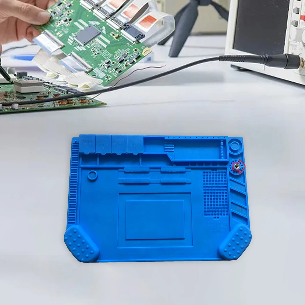 Силиконовый коврик для паяльно – обзор и цена Diy Electronics Workstation