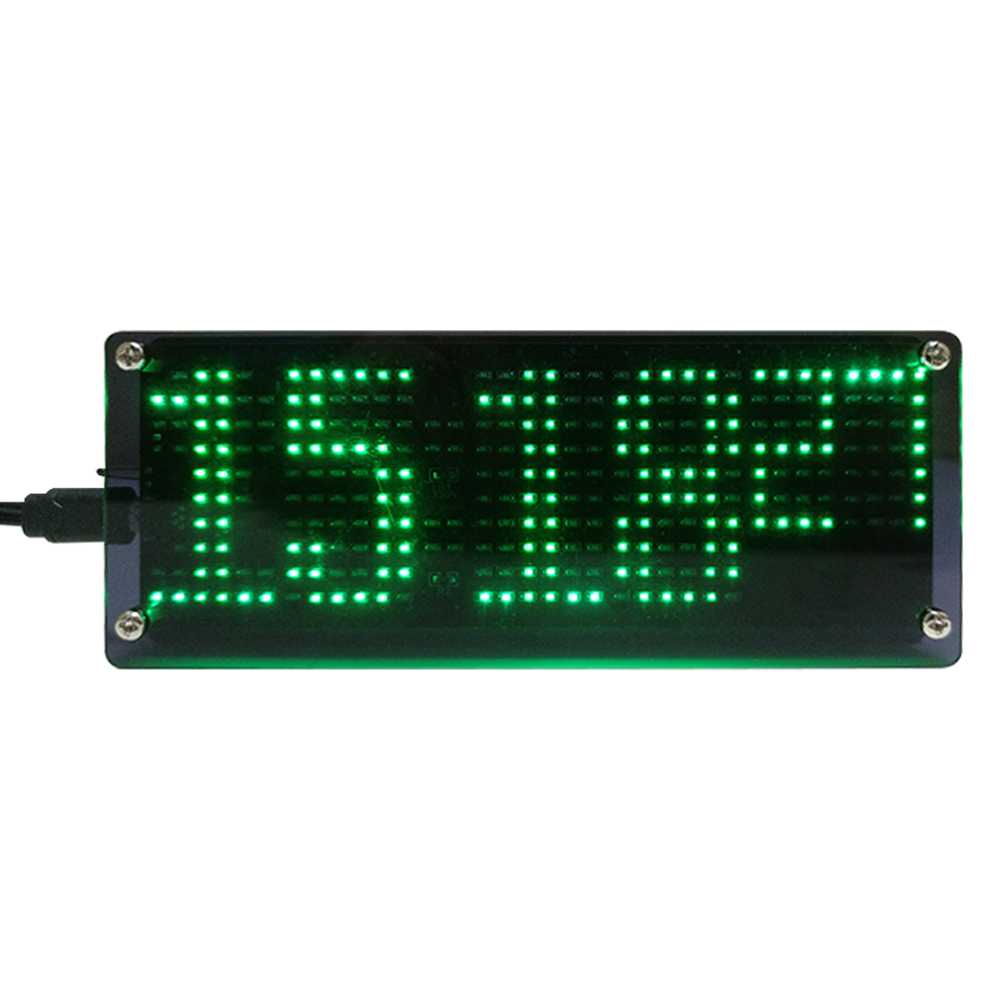 DIY цифровые матричные часы эл – обзор и цена Diy Electronics News