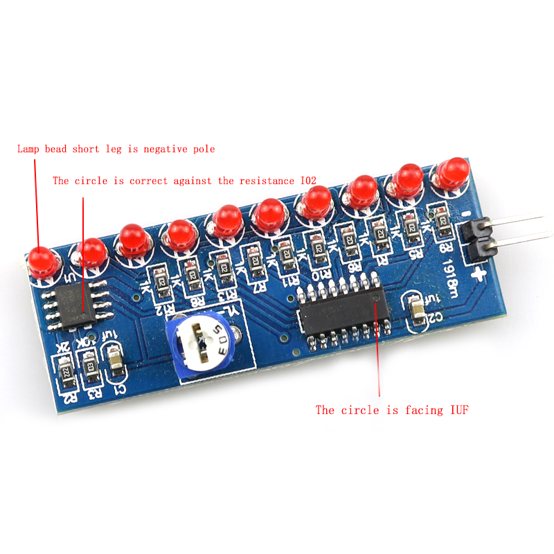 NE555 + CD4017 Рабочий светоди – обзор и цена Diy Electronics News