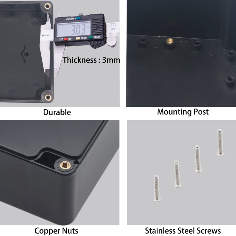Waterproof Junction Box ABS Pl – обзор и цена Diy Waterproof Electronics